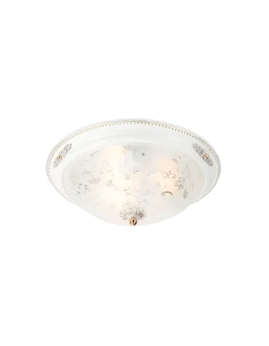 Люстра потолочная LUGO 142.3 R40 white Lucia Tucci белая на 3 лампы, основание белое в стиле классический  фото 2